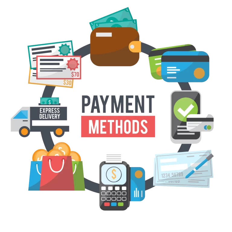 روشهای مختلف پرداخت